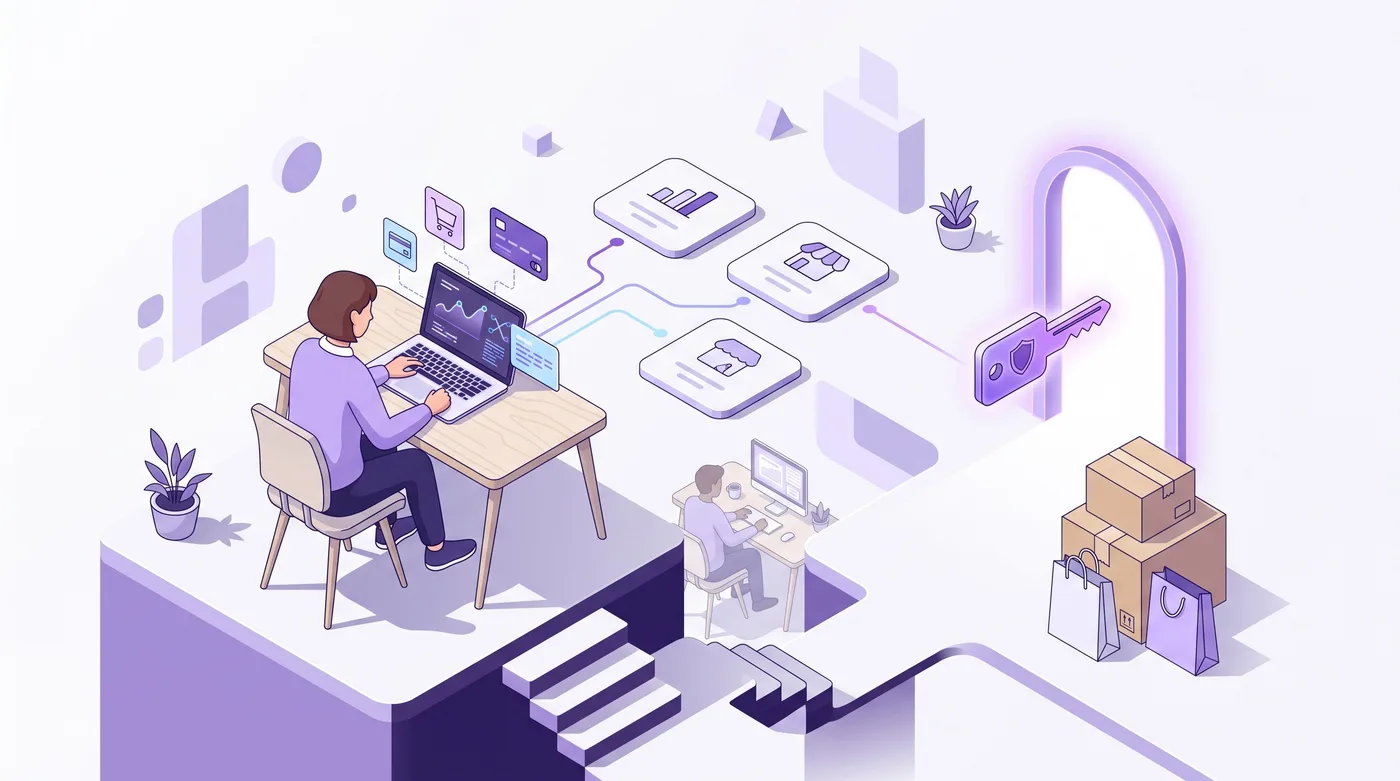 Agencia de Shopify que audita el acceso seguro a las cuentas de cliente antes de la fecha límite