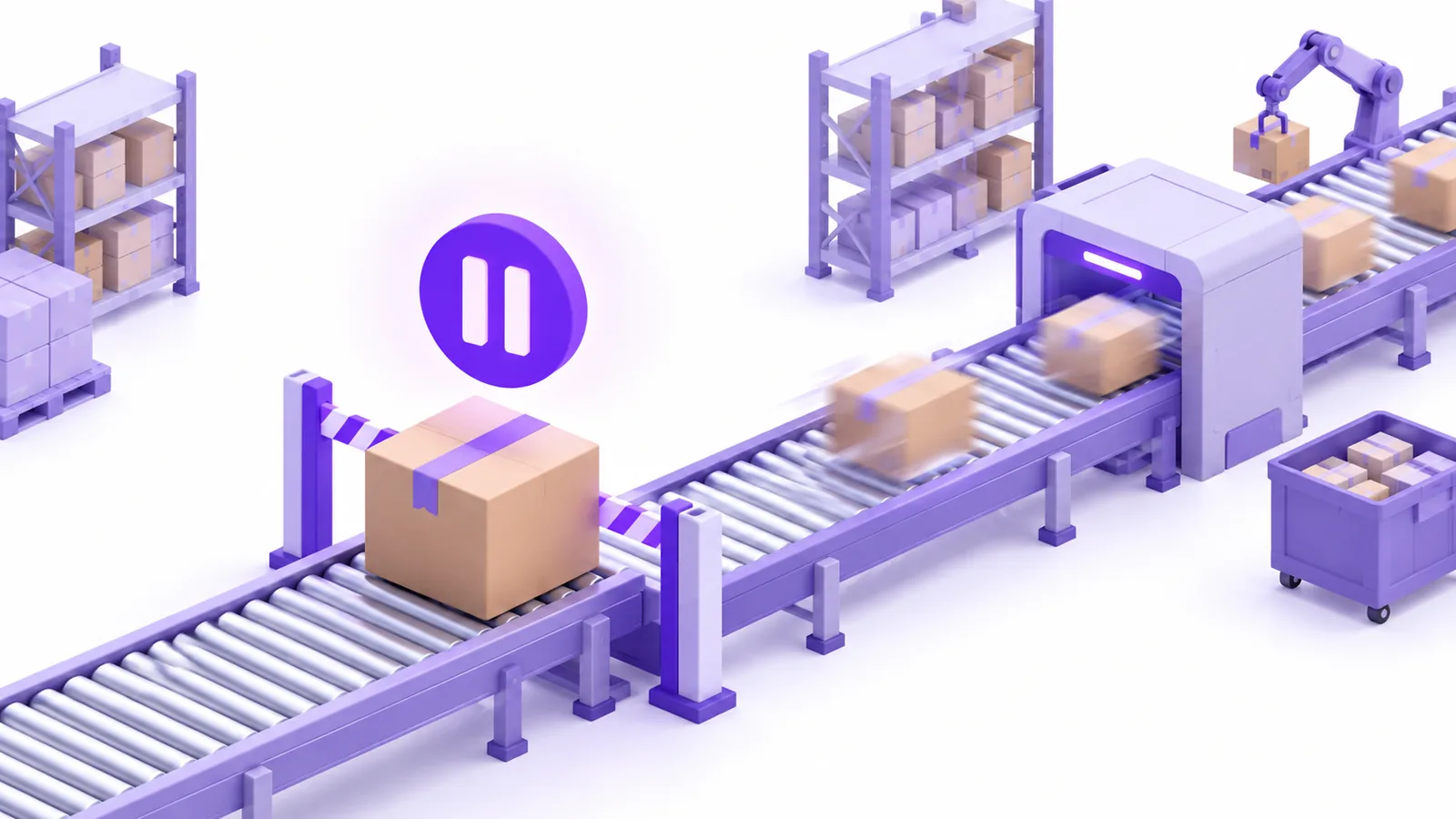 Bearbeitete Shopify-Bestellung, die vor der Freigabe an das Lager zurückgehalten wird