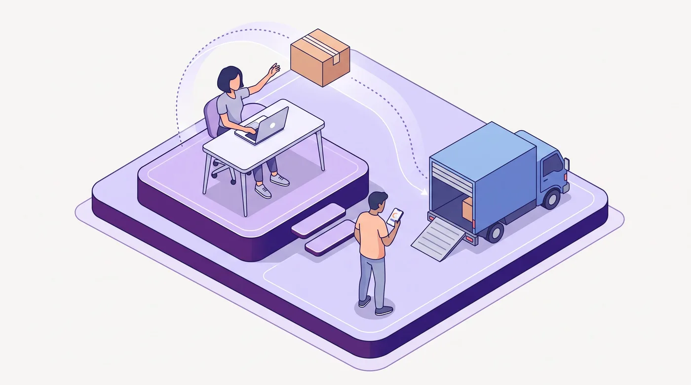 Operatore Shopify che gestisce il rimborso di un cliente prima dell’evasione dell’ordine