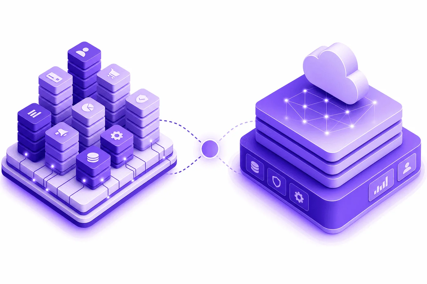 Confronto del costo totale di Shopify Advanced e Plus per fascia di fatturato