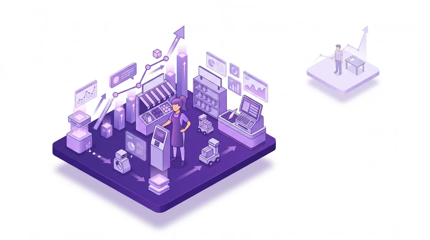 Lojista da Shopify que começou cedo a acompanhar a operação dos pedidos feitos por agentes à frente dos concorrentes que esperaram