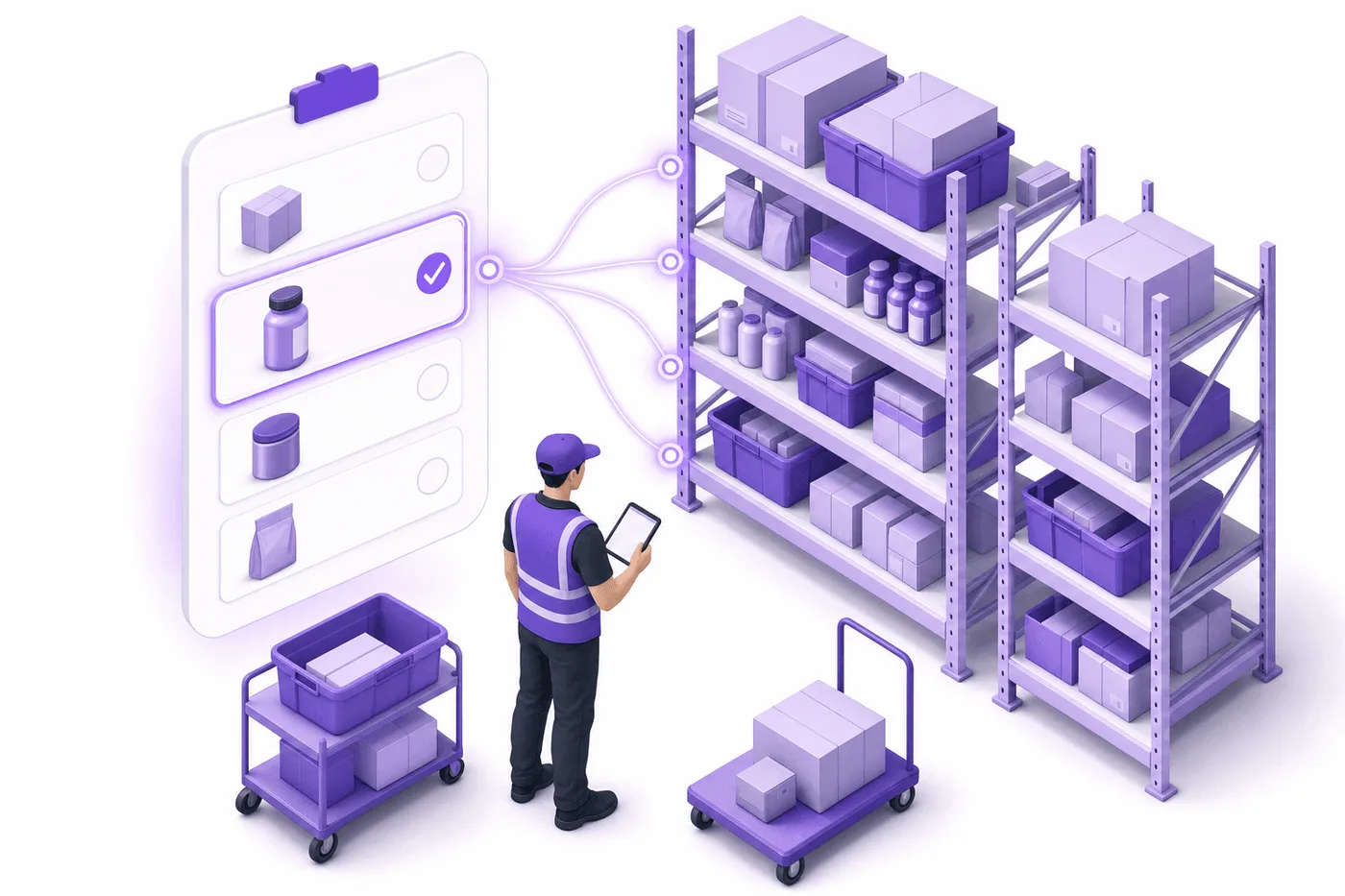Variante corrigida na Shopify chegando à lista de separação do depósito antes do processamento