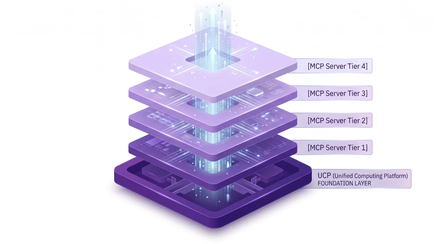 Het Universal Commerce Protocol UCP als raamwerk onder meerdere implementaties van Shopify MCP-servers