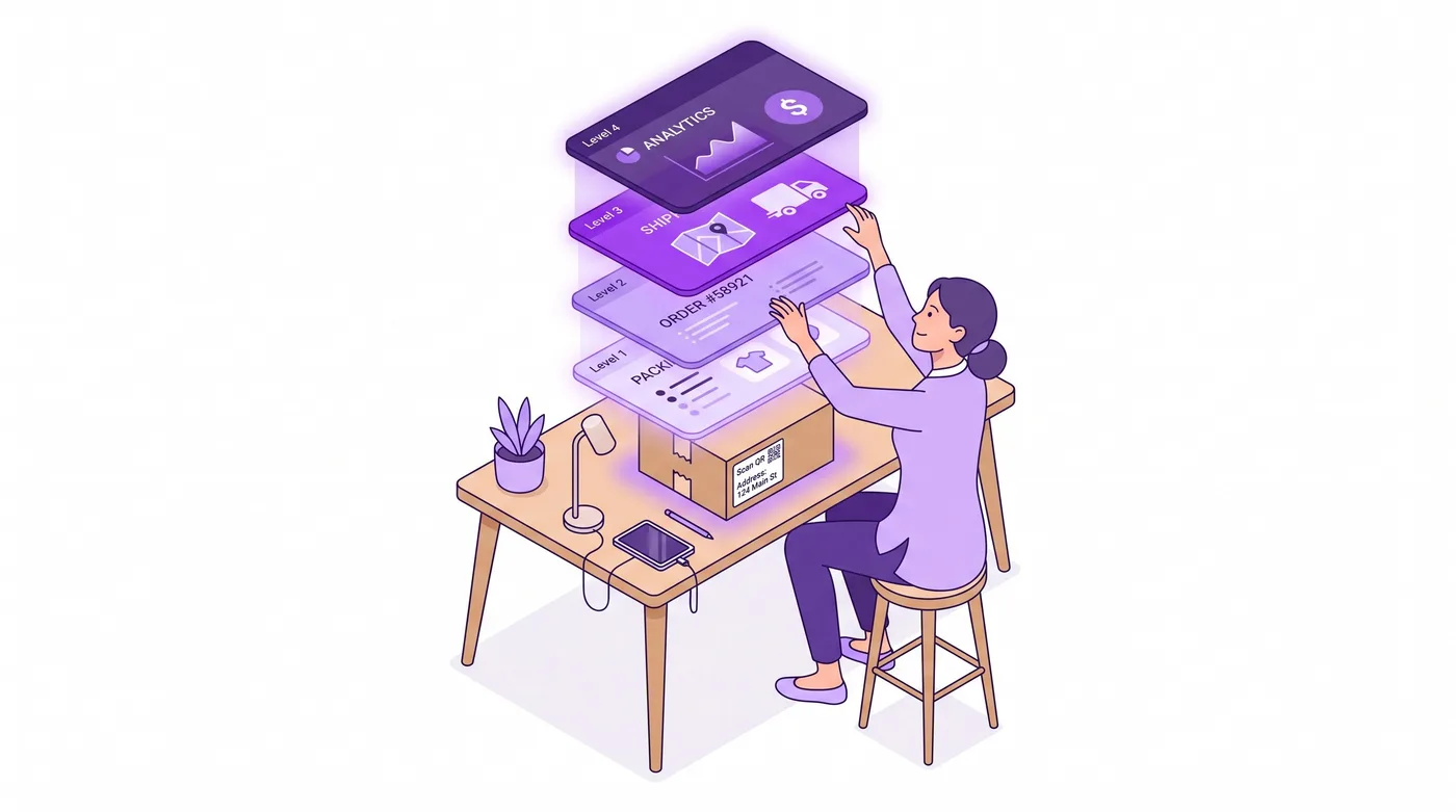 Un comerciante configura el período de edición de pedidos de Shopify y los ajustes de retención antes de la preparación