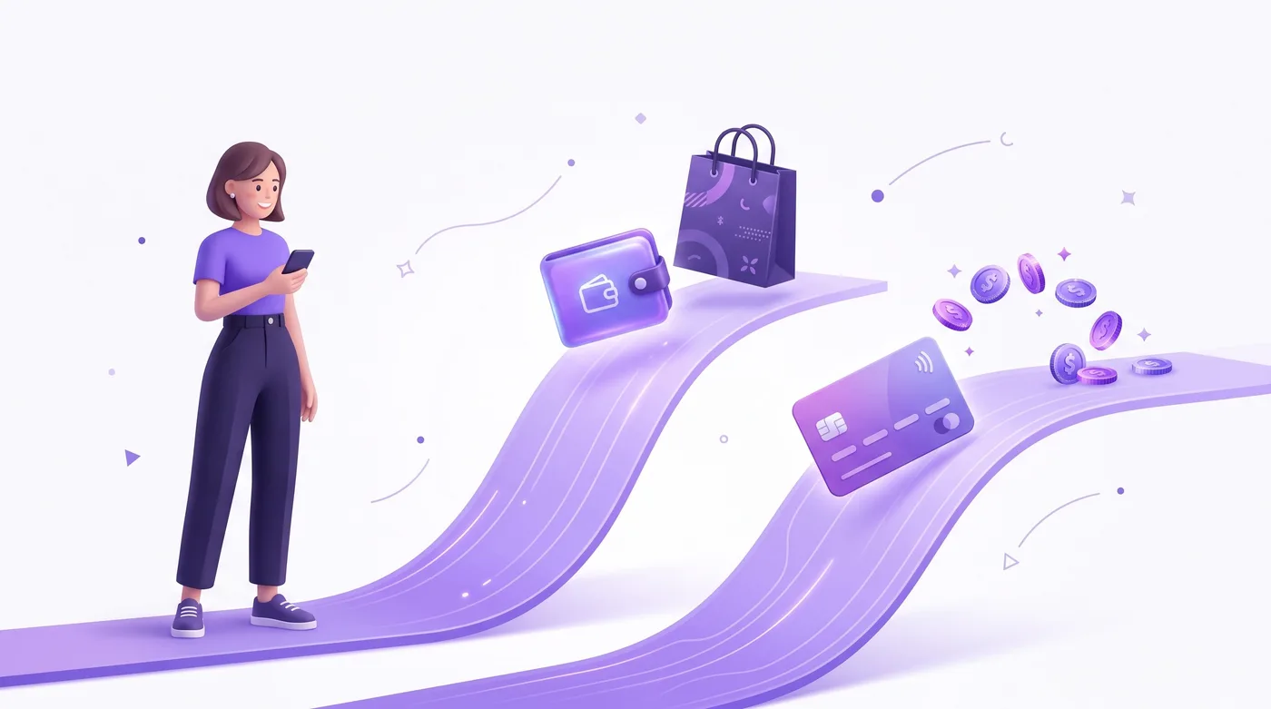 Cliente che sceglie tra credito del negozio Shopify e rimborso sul metodo originale