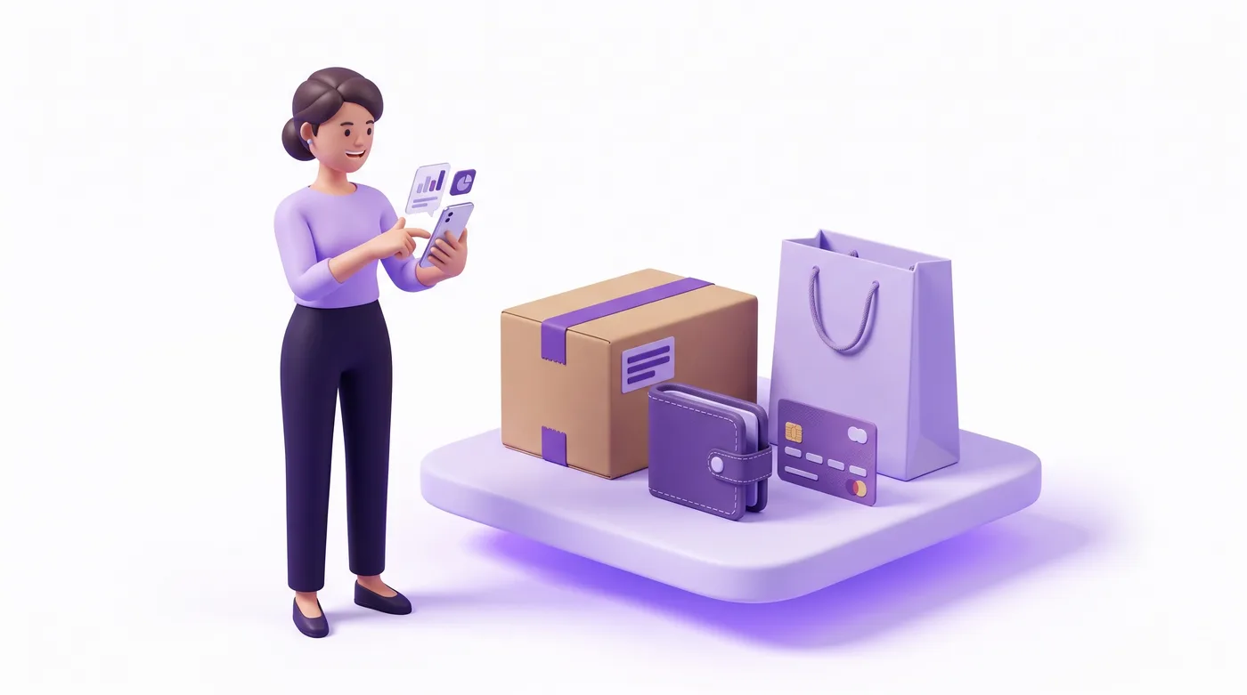 Cliente che completa una modifica flessibile dell’ordine dopo l’acquisto